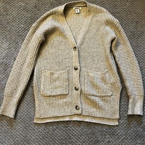 cozy sweater cardigan size small